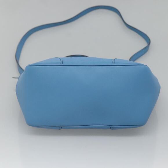 GUCCI Micro GG Canvas Guccissima Bag Leather Outlet Blue Gold - Picture 11 of 16